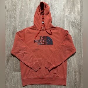 The North Face Men's Red/Orange Hoodie